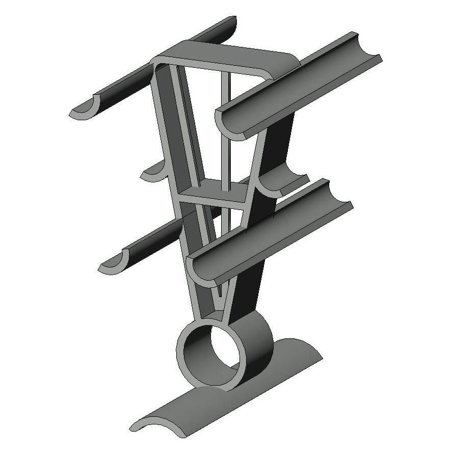 Render of the rebar tree