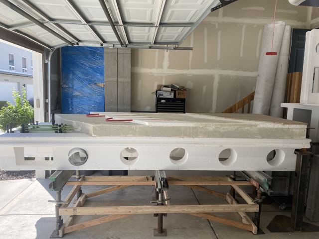 Openings along a full-length prototype form.